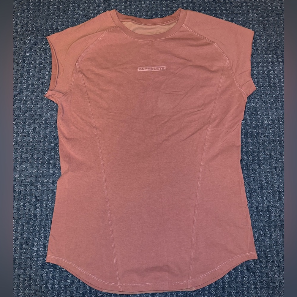 Alphalete Velocity Sleeveless Tee/ Size Small/ Color Pink